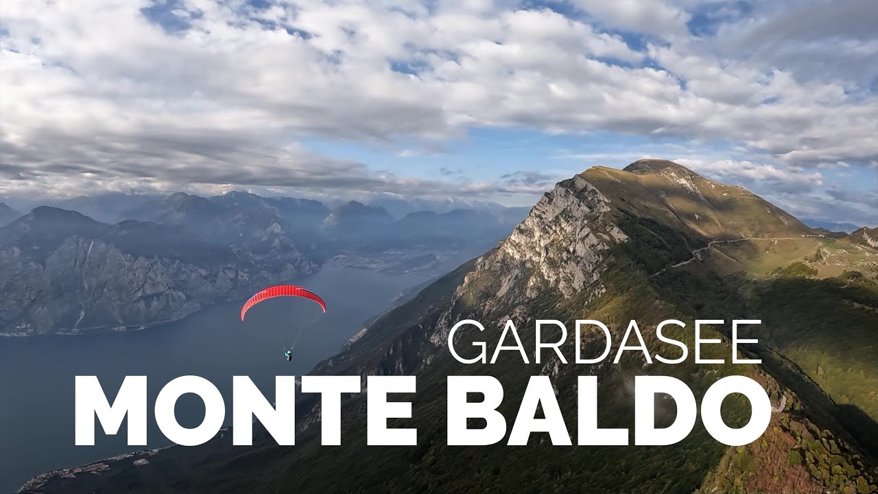 Gleitschirmflug Evi und Holger vom Monte Baldo