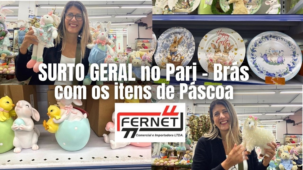 🐰 LOJA FERNET: TUDO PARA DECORAR SUA CASA NA PÁSCOA 2026🐰