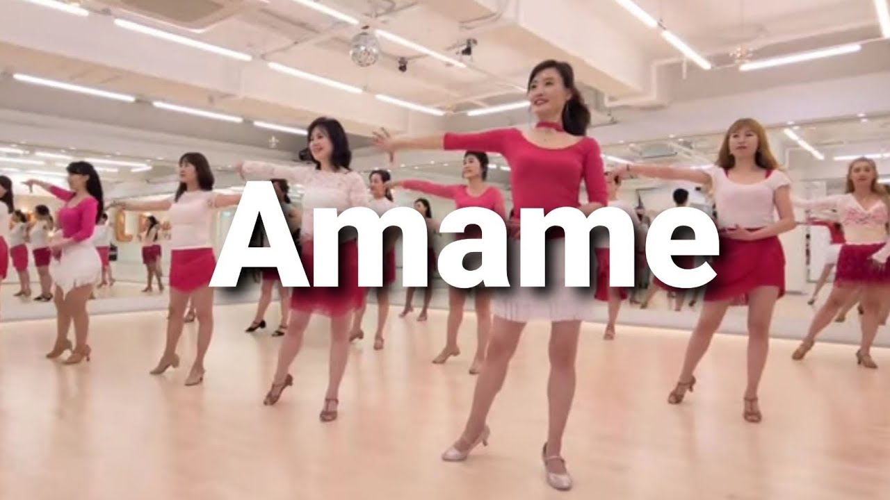 Amame Line Dance (Easy Intermediate) Robbie McGowan Hickie Demo l 아마메 라인댄스 ㅣLinedance
