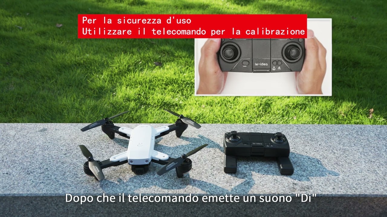 Video tutorial sul funzionamento del drone idea23