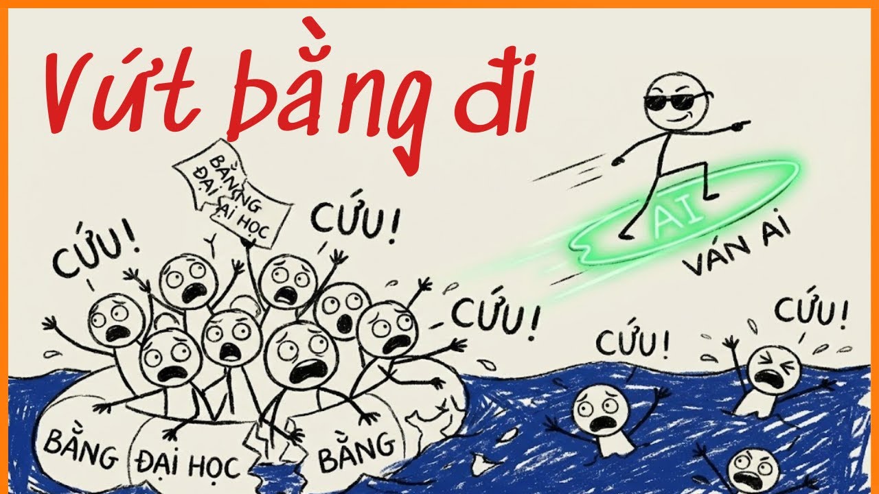 Đừng để Bằng Đại Học cản trở Sếp trong kỷ nguyên AI
