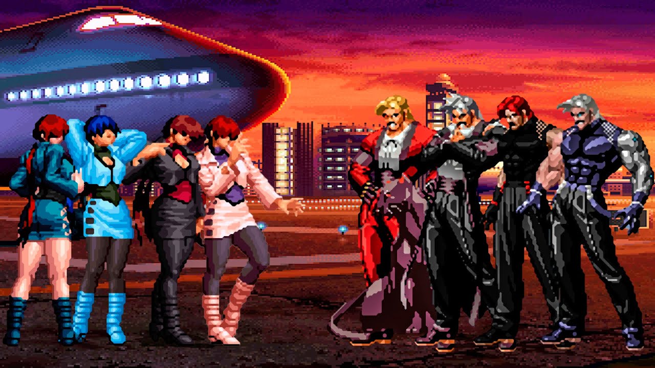 [KOF Mugen] Shermie Team vs Rugal Team