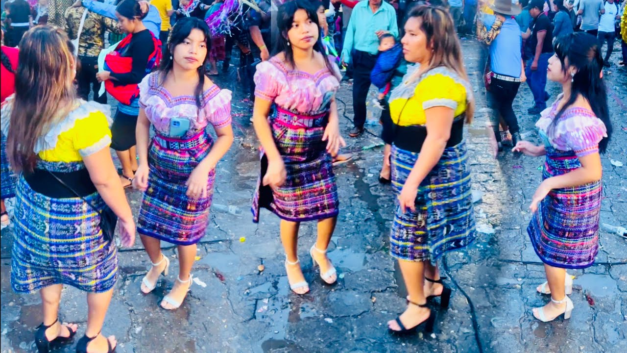 WOW Que RICO Bailan las Chapinas En JoYabaj con Familia Musical 