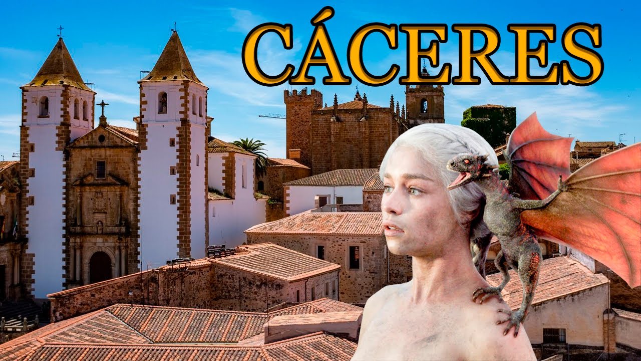 🐲HISTORIA de la CIUDAD de CÁCERES ESPAÑA🐲 TIERRA de CONQUISTADORES, CASA del DRAGÓN, JUEGO de TRONOS