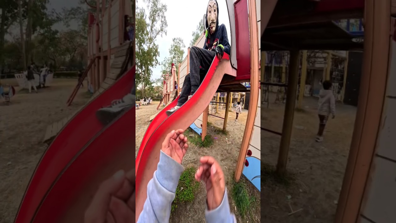 POV NonStop Playground Run Bella Ciao Part 02 #parkourlife#park#fun#parkour #funnyparkrunner#parkour