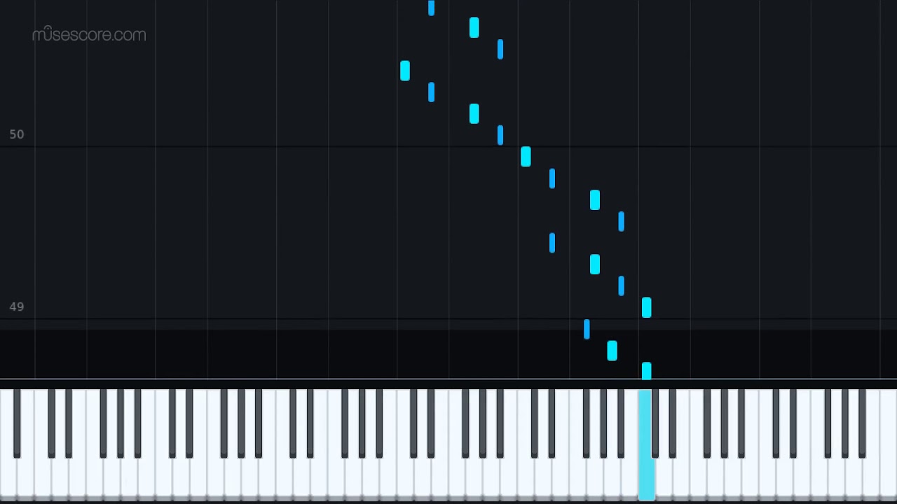 Stranded Lullaby[Piano Tutorial]