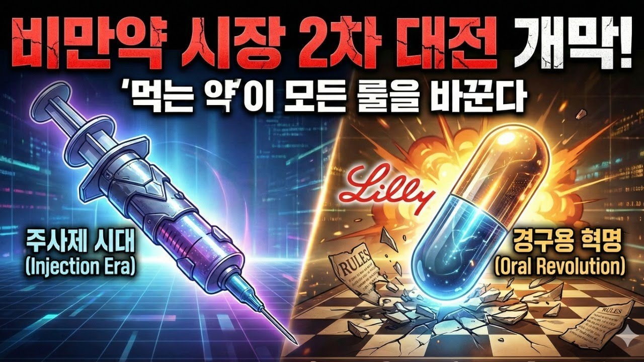 비만약 시장 2차 대전 개막! '먹는 약'이 모든 룰을 바꾼다 (ft. 일라이 릴리컨퍼런스콜)