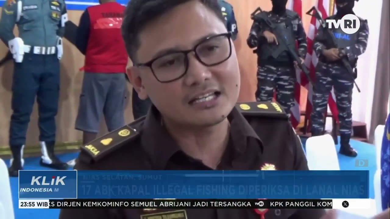 Laporan Jurnalis TVRI Seputar TNI AL Tangkap Kapal Illegal Fishing Di Perairan Kepulauan Nias