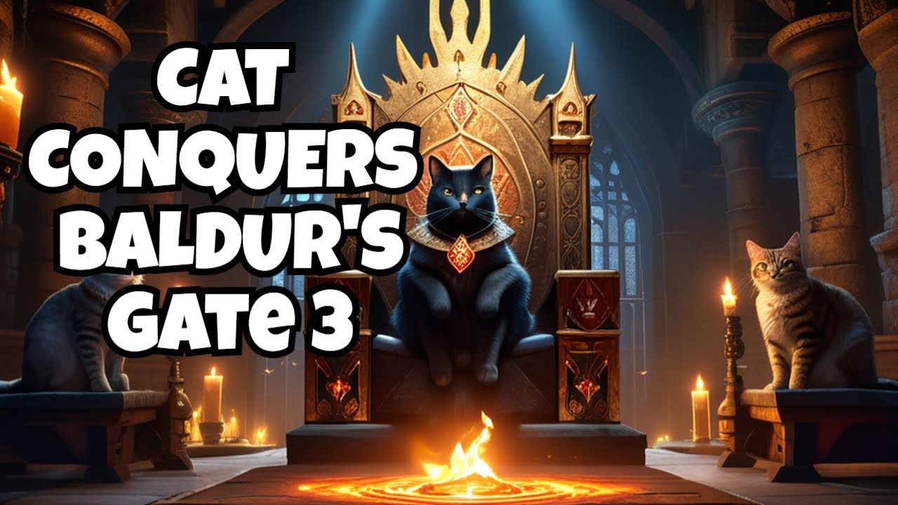 The funniest cat in Baldurs gate 3 will make you laugh!
