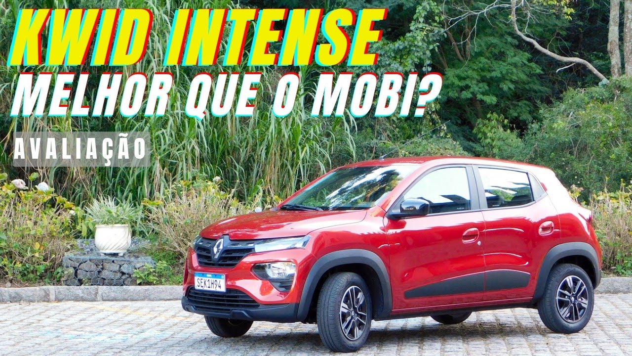KWID INTENSE 2024 | O melhor do SEGMENTO em DESEMPENHO, CONSUMO e ESPAÇO | Mas PERDE do MOBI em...