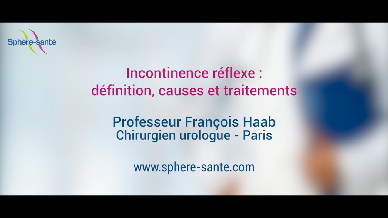 Incontinence réflexe : définition, causes et traitements
