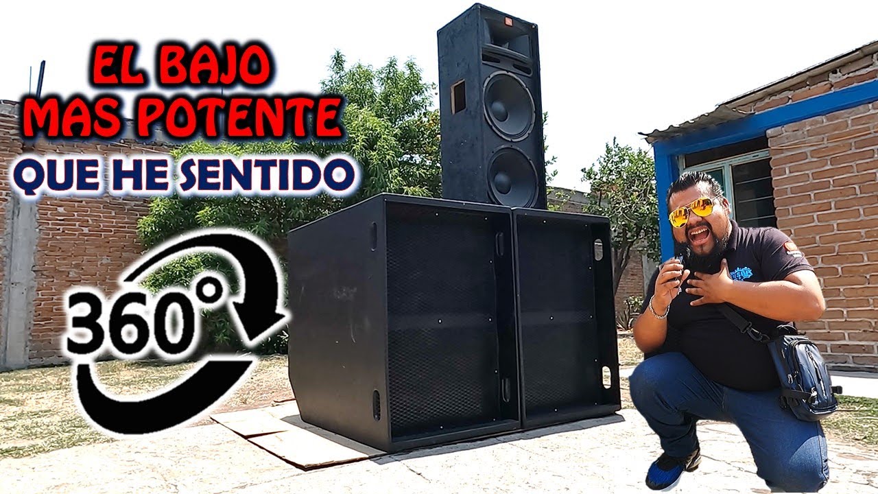 NUNCA había SENTIDO este IMPRESIONANTE😱BAJO antes CAJON de BAJO CREADO por UN EXPERTO 360🔄