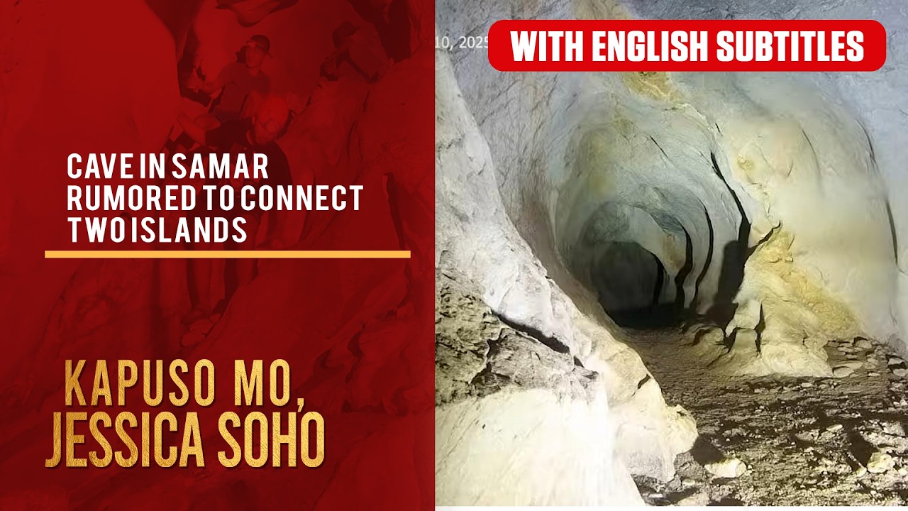 Cave in Samar rumored to connect two islands (with English subs) | Kapuso Mo, Jessica Soho