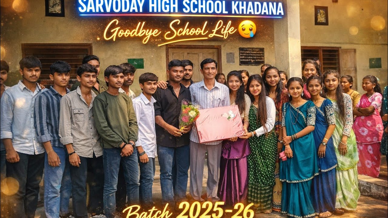 12TH😟 CLASS  FERVEL  || LAST 🥺DAY OF SCHOOL 🎒 IN MY FRIENDS ||