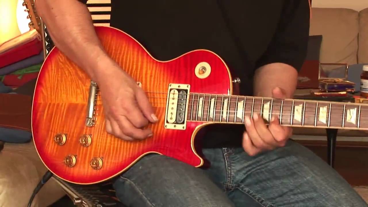 1995 Gibson Les Paul Classic Premium with Amber Crosspoint '59 LTD. Edition PAFs Part 1 overdrive