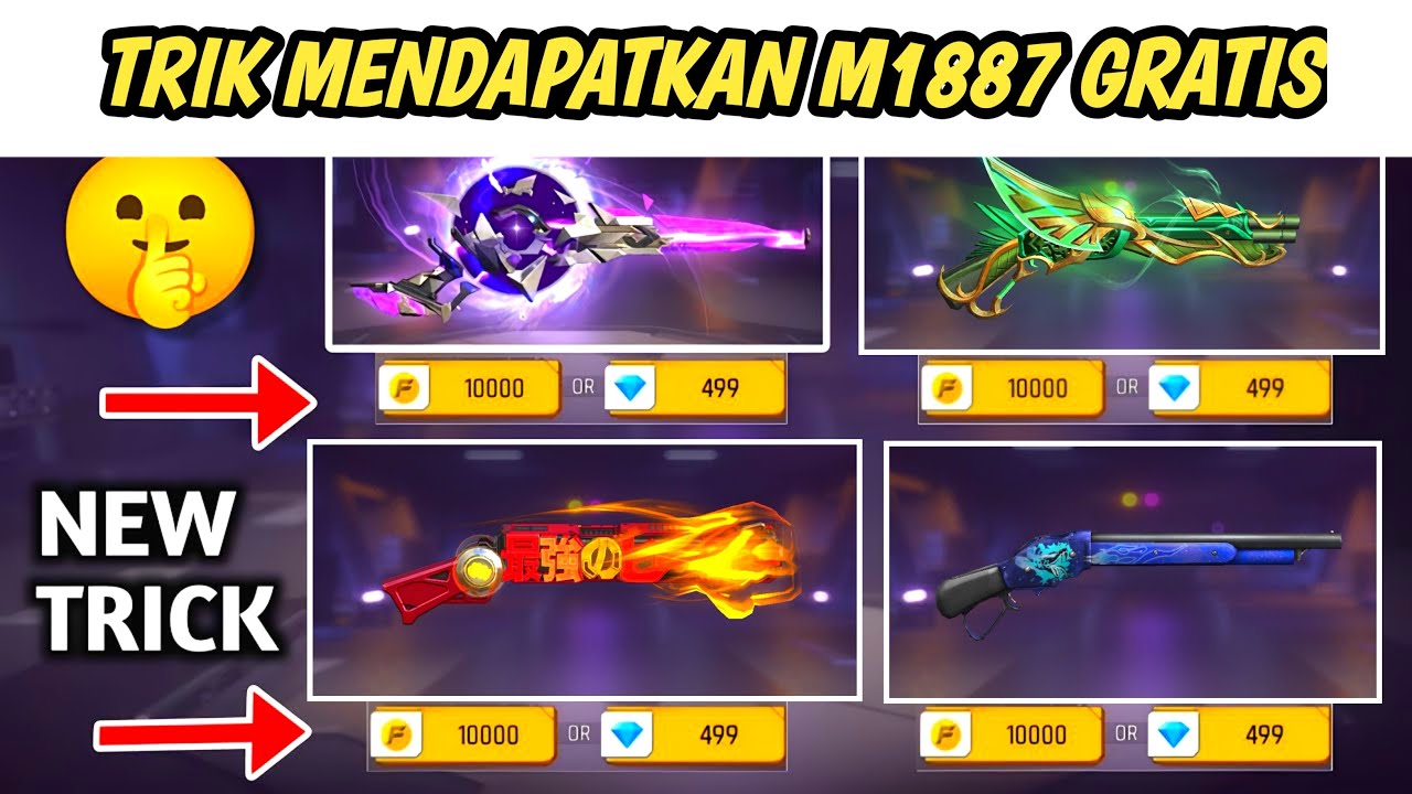 PEMBUKTIAN‼️CARA MENDAPATKAN SKIN SG 2 M1887 GRATIS TERBARU 2024