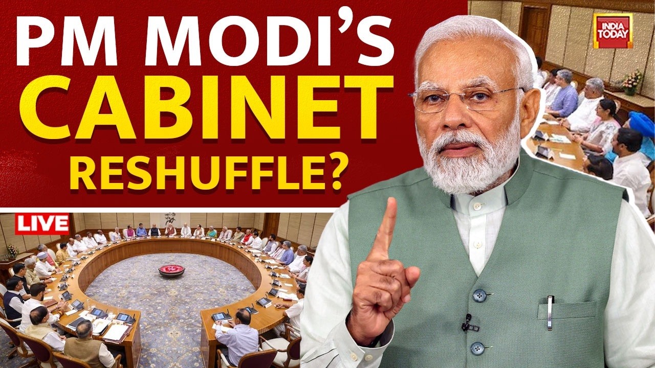 PM Modi Chairs Key Meet | Cabinet Reshuffle Buzz, Reforms & Viksit Bharat | India Today LIVE