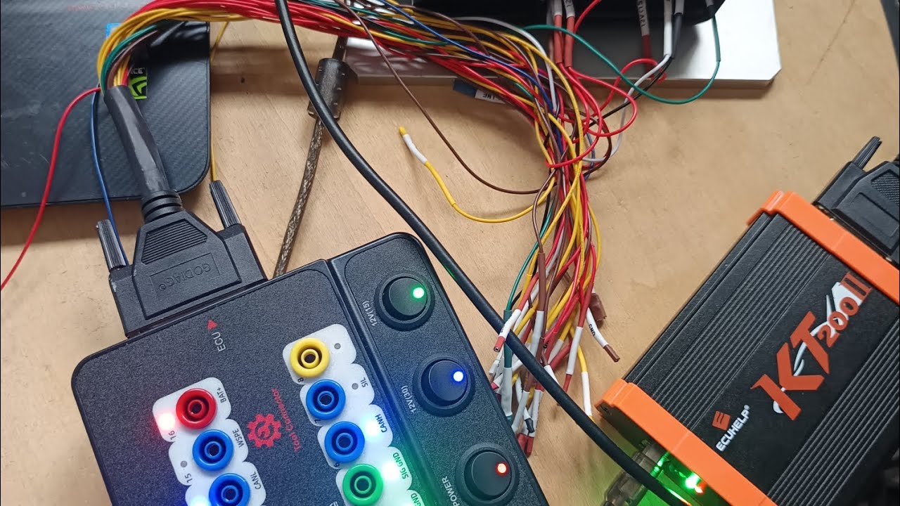 Lecture sur la table Edc16U34 Vag Golf 5,Kt200V2 + Codiag GT100+ mode Obd