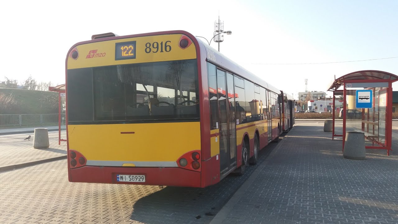 Solaris Urbino 15 I #8916 (MZA Warszawa) [🚍122] ♪ ZF ♪