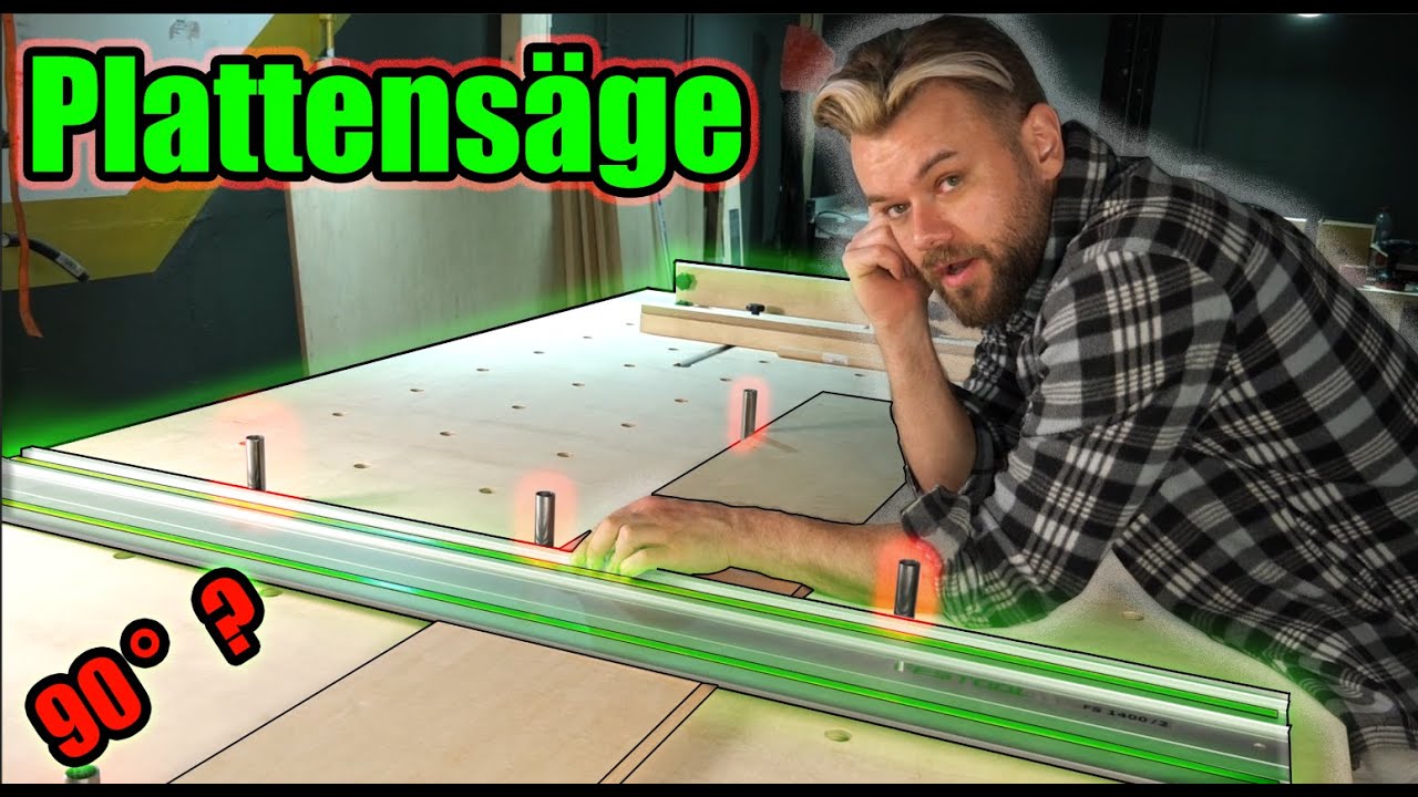 Perfekte Plattens&auml;ge Marke: EIGENBAU / Multifunktionswerkbank -  DIY #AllesVersucht