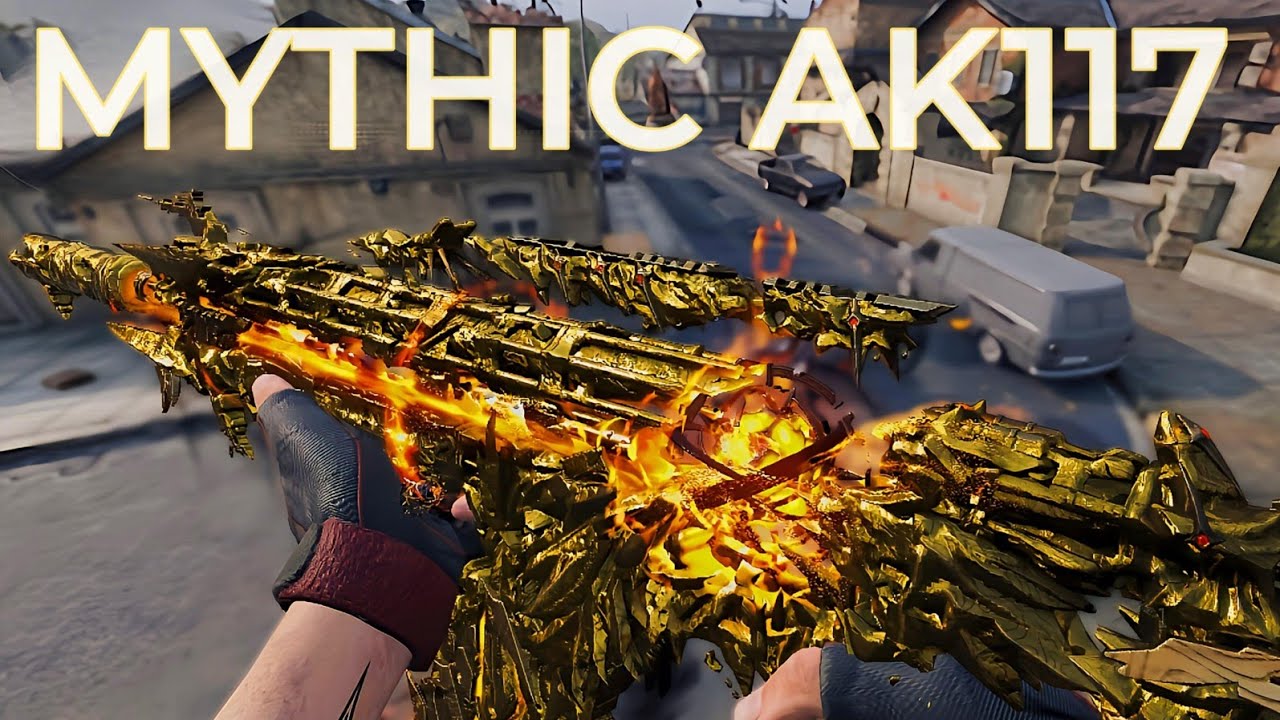 I NUKED with Fully MAXED OUT MYTHIC AK117 Grim Ending in COD Mobile ☢️🔥