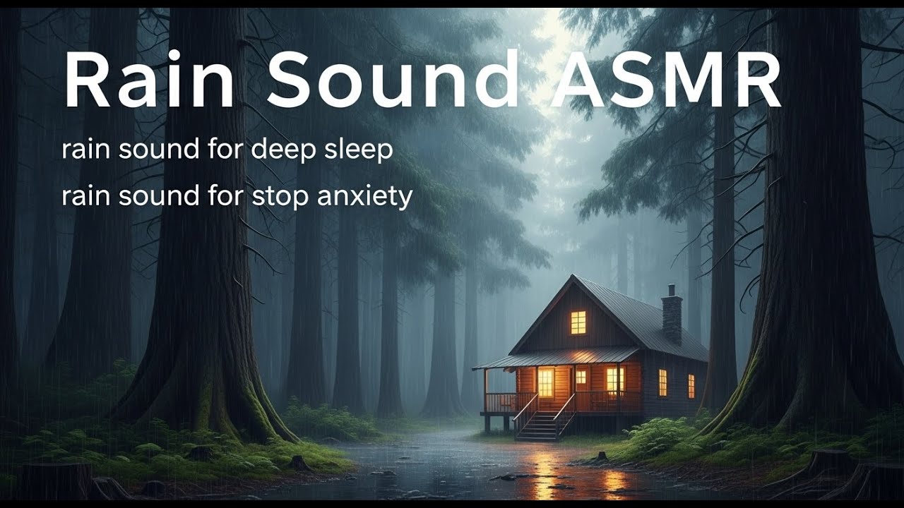 Continuous Rain and Thunder Sounds for Deep Sleep and Mental Stillness | Sleep Instantly