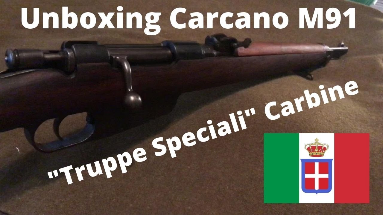 Unboxing - Carcano M91 