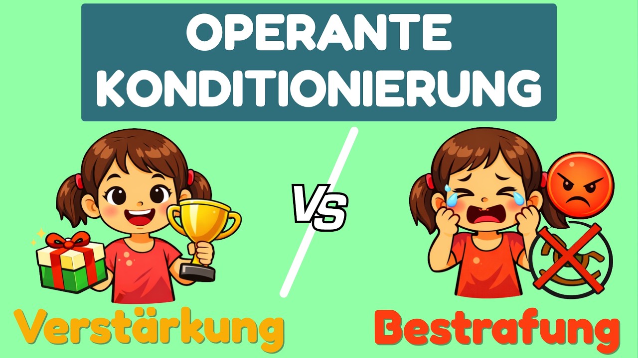 Operante Konditionierung - Verstärkung vs. Bestrafung (Skinner)