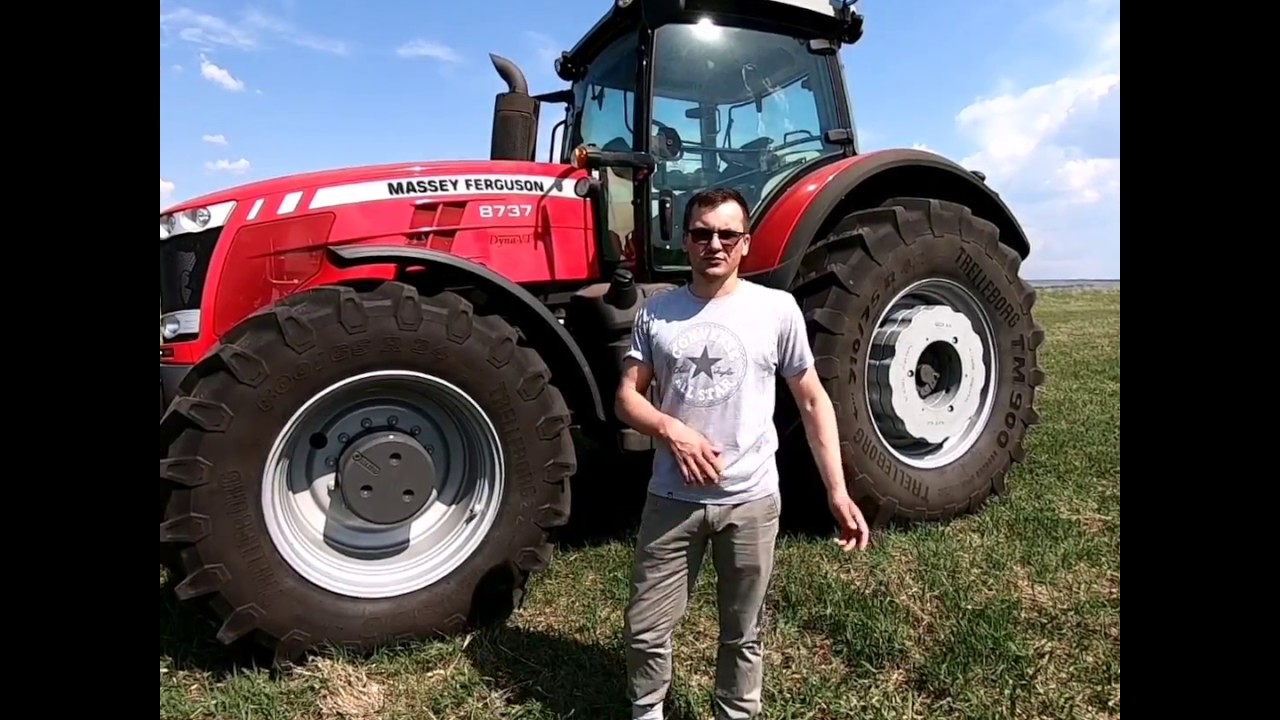 Обзор Михаила Фёдоровича (Massey Ferguson 8737 или 8690)