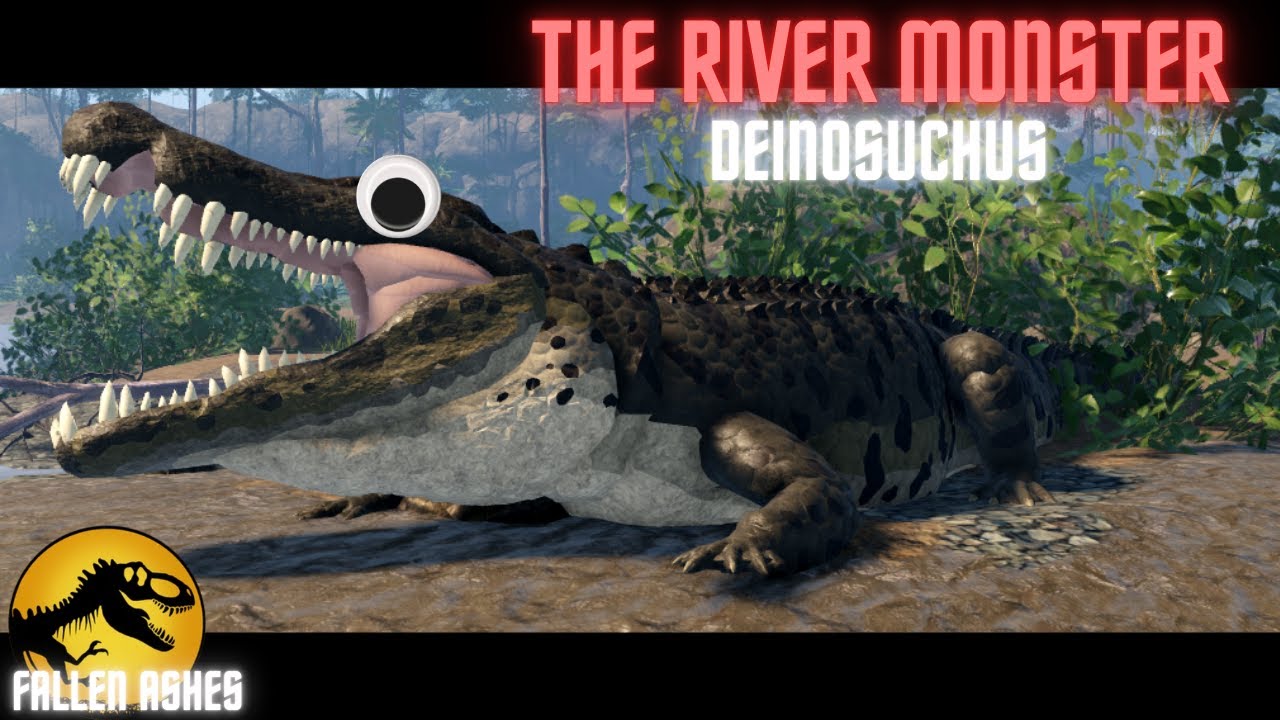 The River Monster | Fallen Ashes Deinosuchus - ROBLOX
