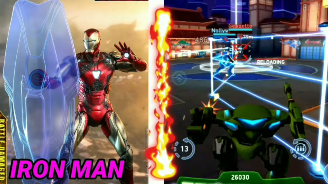 Marvel vs Mech Arena 😱 Mechs vs Super Hero 🤩 Best Fight Scene Funny Video of Mech Arena Memes