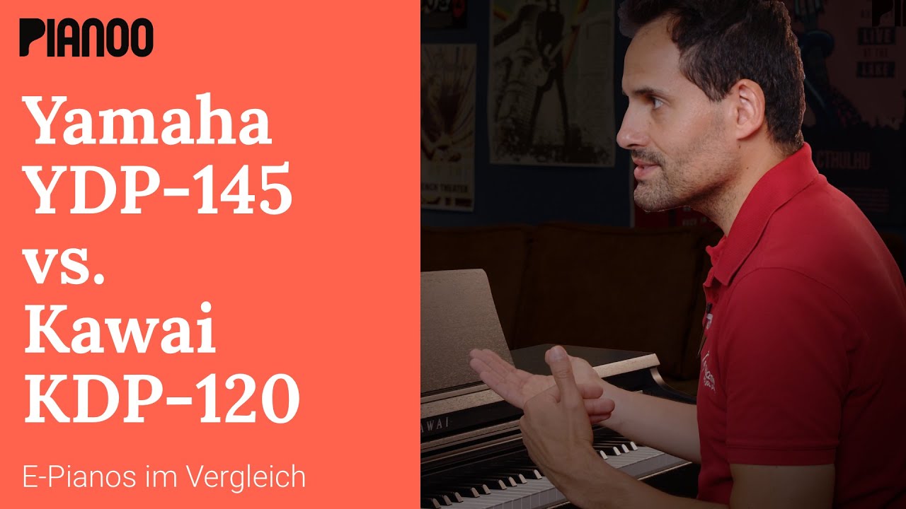 Yamaha YDP-145 vs. Kawai KDP-120 - E-Pianos für Anfänger*innen im Vergleich