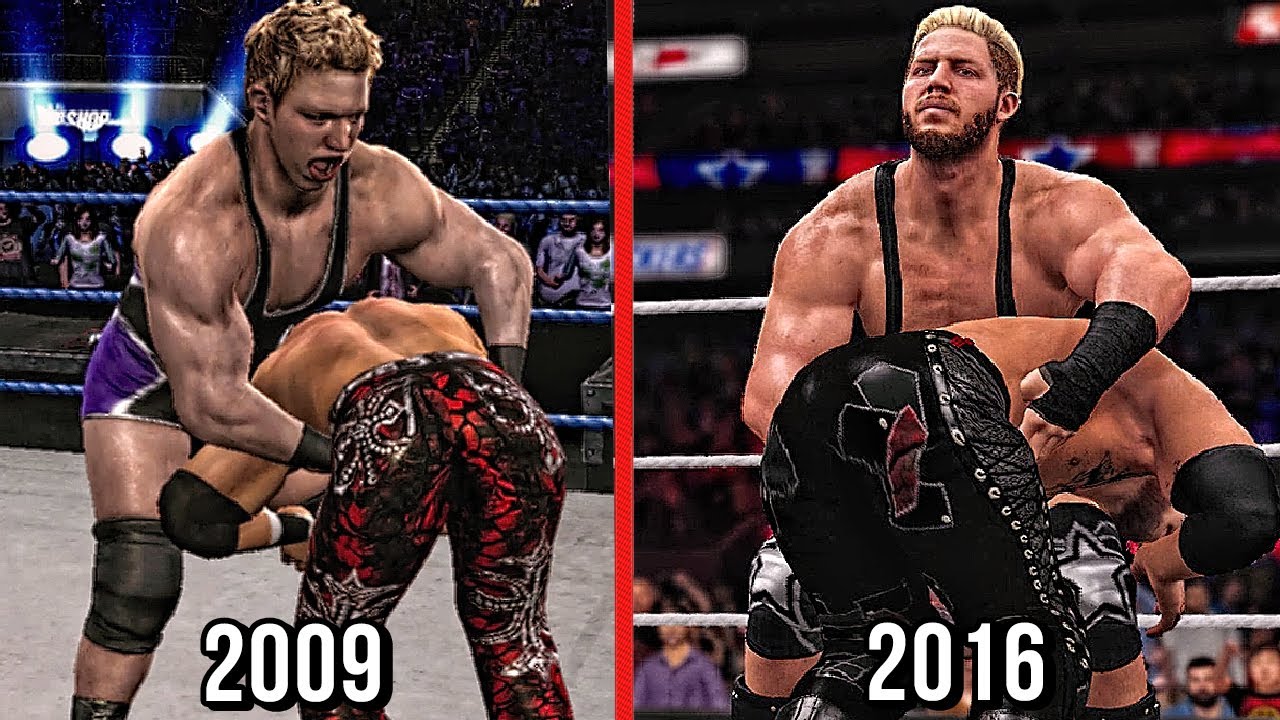 The Evolution Of Jack Swagger's Gutwrench Powerbomb! ( SVR 2010 To WWE 2K17 )