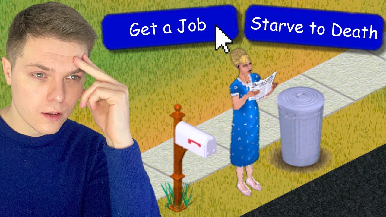 The Sims 1 is proof that capitalism is hell