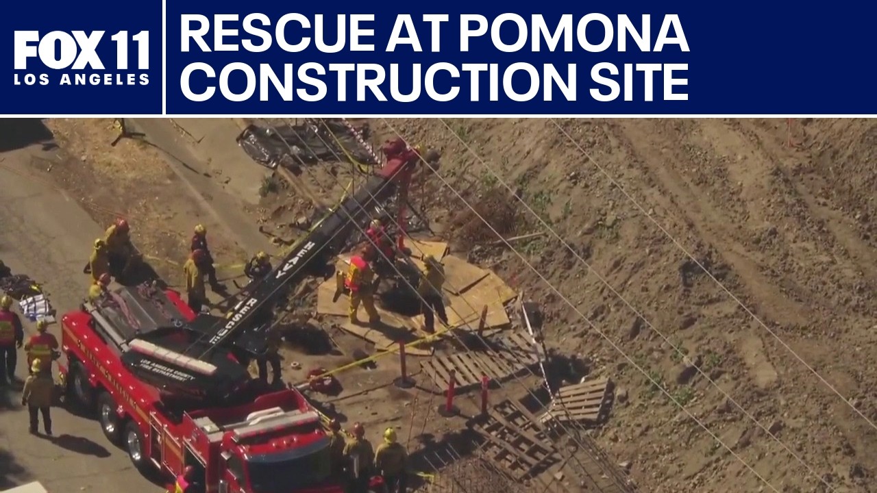 LIVE: Rescue efforts underway in Pomona
