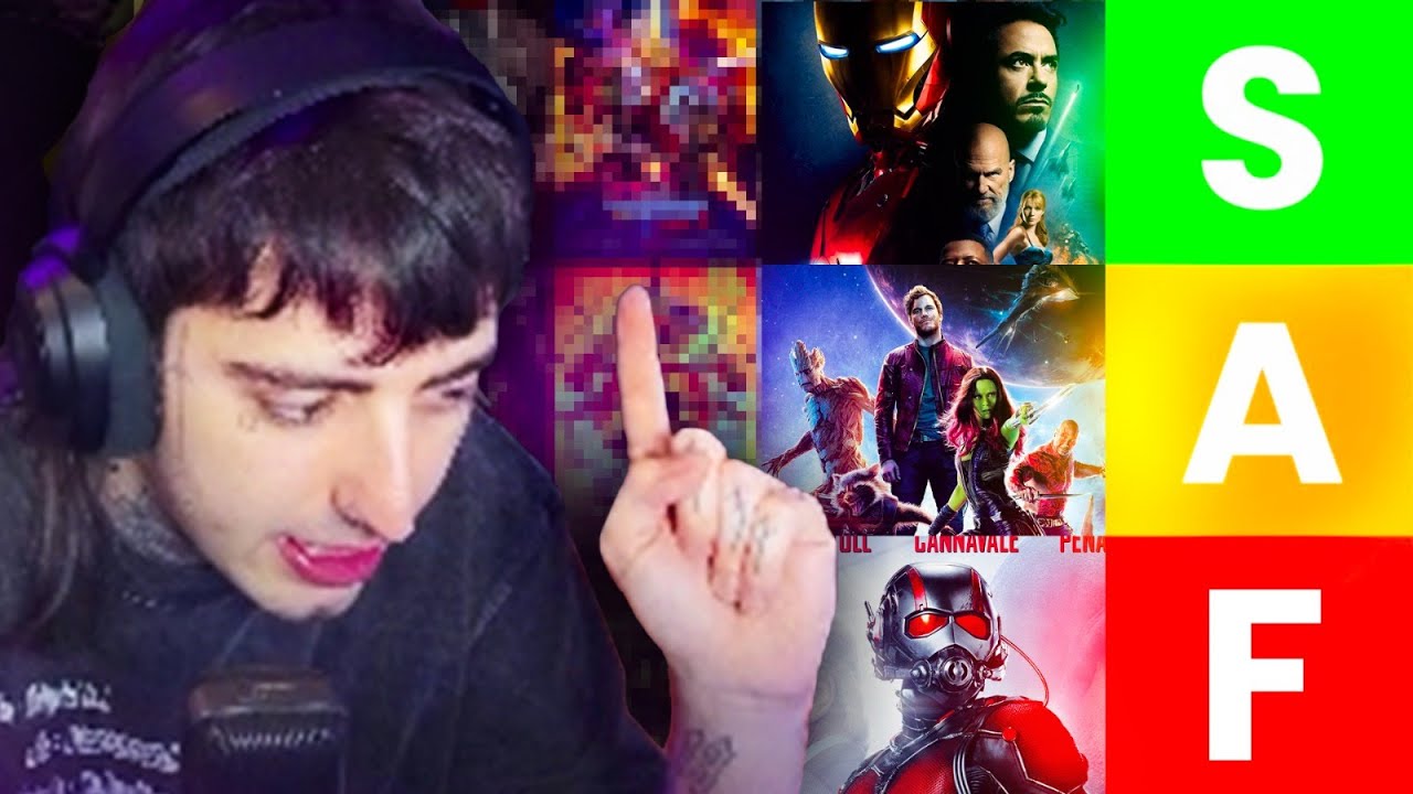 tierlist de todas las películas de marvel *la verdad*