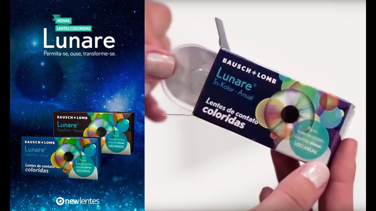 Lentes de Contato Coloridas LUNARE | newlentes