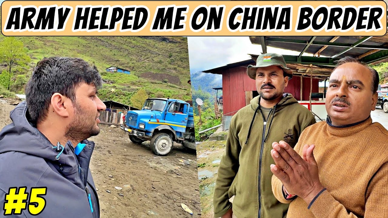 INDIAN ARMY Helped Me on CHINA/TIBET Border| NorthEast India