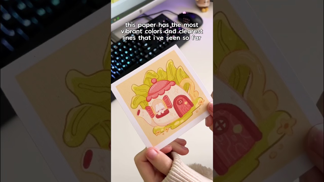 🤯 is this the best paper for making prints?! #art #shorts