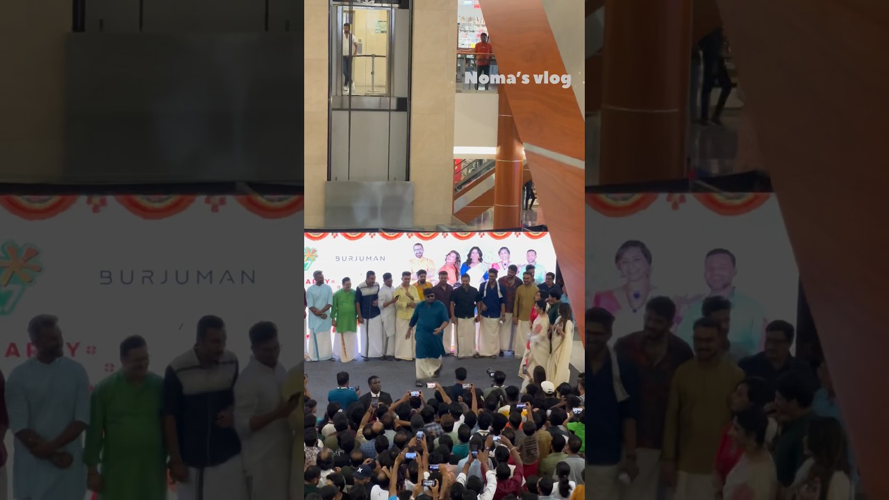 Midhun Ramesh ramp walk#onamspecial #midhunramesh #hit 96.7fm#onamcelebration
