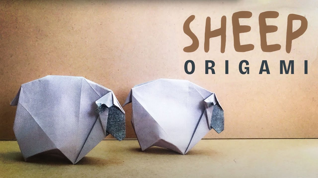 How to make an Origami Sheep | Paper Sheep