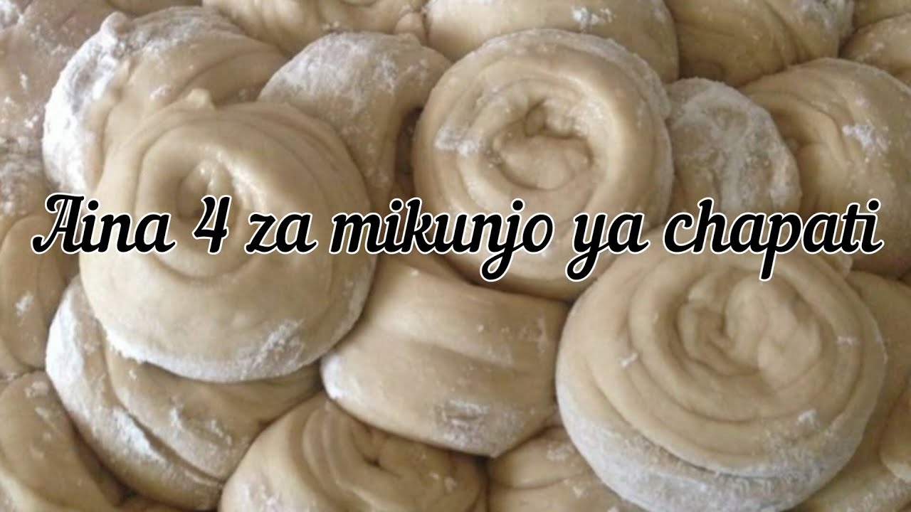 JINSI YA KUKUNJA CHAPATI/ AINA 4 ZA KUKUNJA CHAPATI#food #chapati 