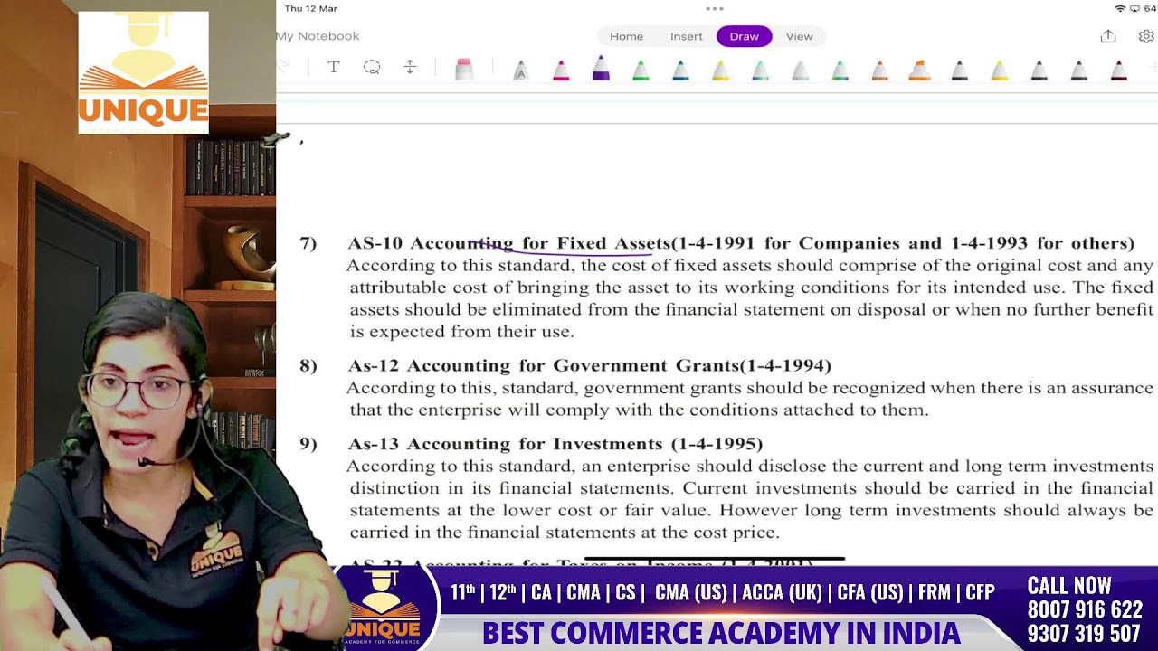 FREE 11th Commerce Classes | Accounts | Lecture 34 | CA Nupur Jaju