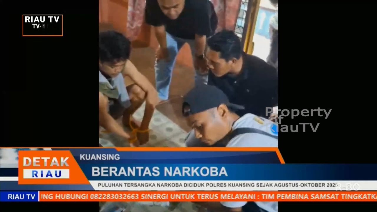 PULUHAN TERSANGKA NARKOBA DICIDUK POLRES KUANSING SEJAK AGUSTUS-OKTOBER 2025