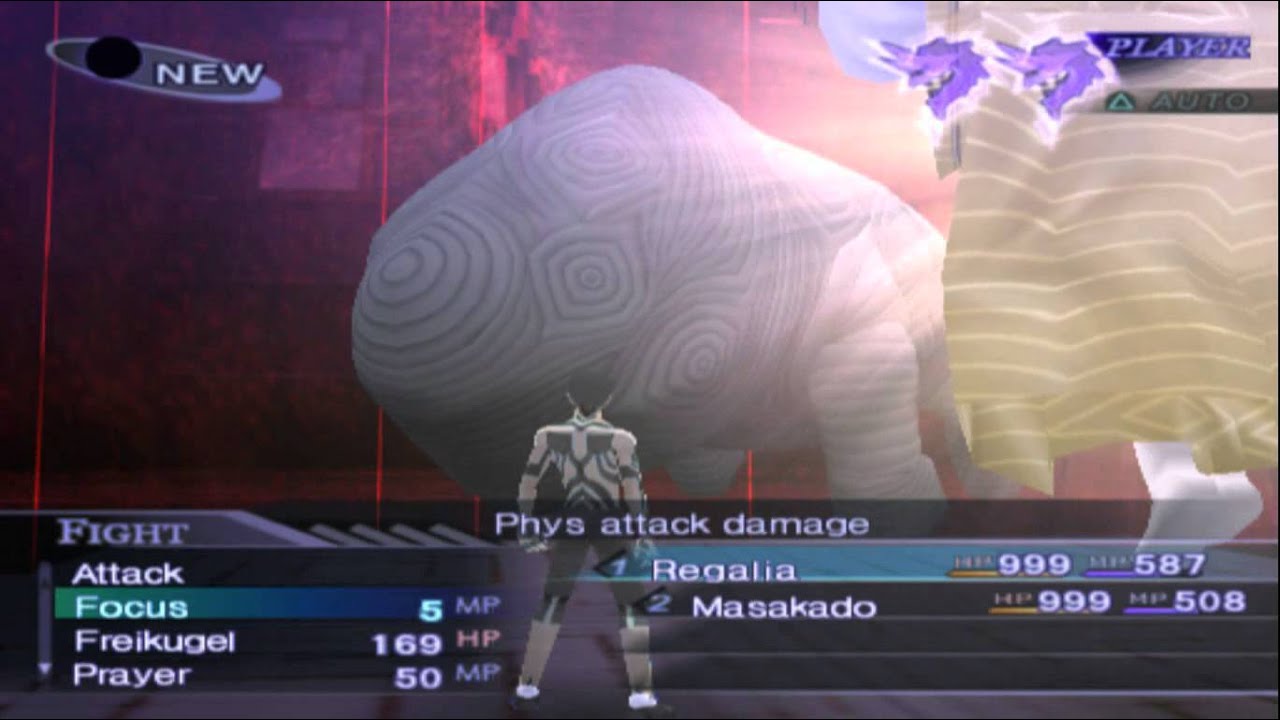 [PCSX2] Shin Megami Tensei Nocturne - Masakado vs. Noah