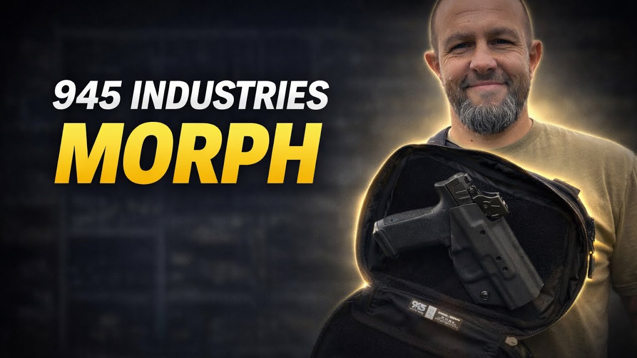 945 Industries Morph Bag Review &ndash; Expandable CCW EDC Bag