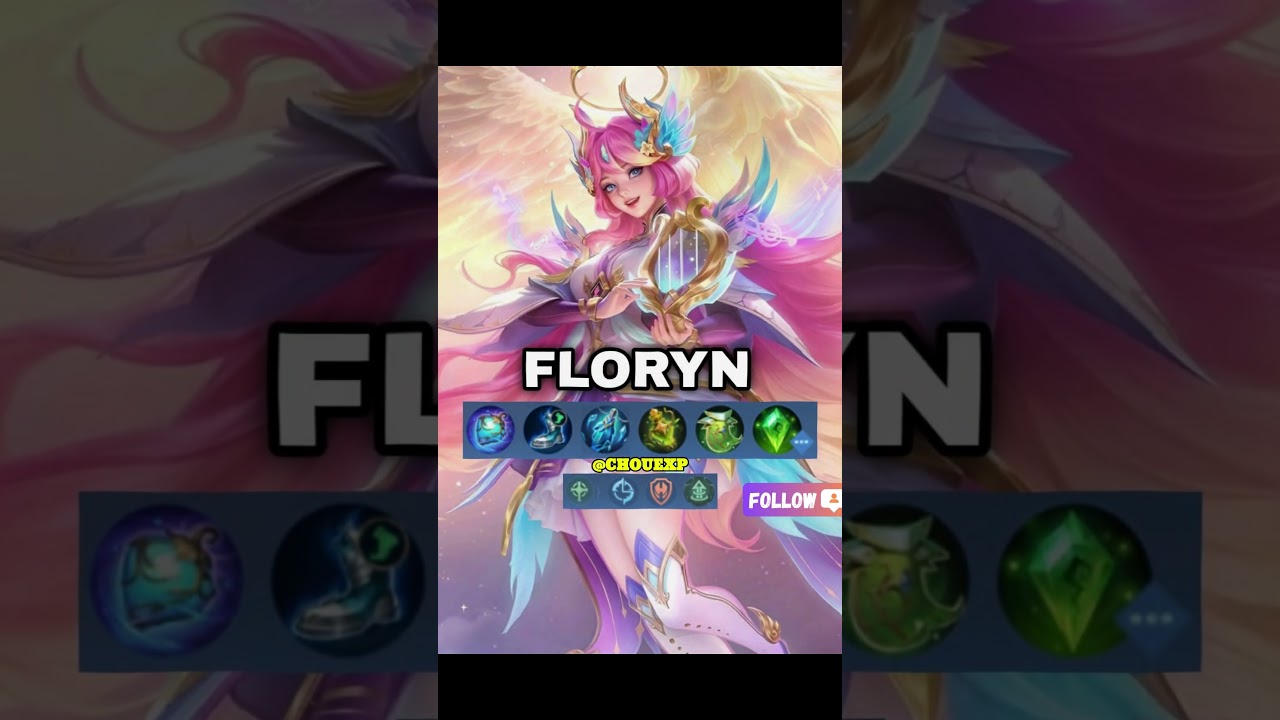 💥ML FLORYN Best Build Setup Guide 2025 #mlbb #shorts #Floryn #Florynexp #mobilelegends #ml