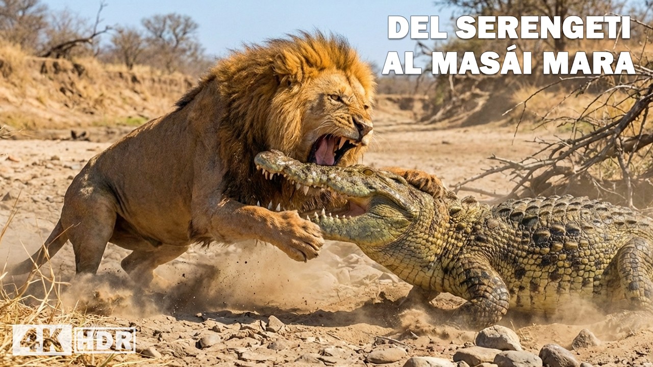 DEL SERENGETI AL MASÁI MARA | Los Señores que Dominan las Llanuras | Documental Completo