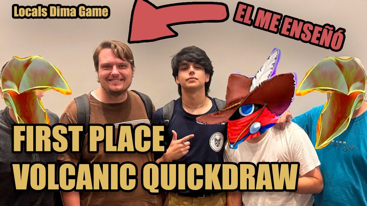 1st Place: QUICKDRAW DANDY WARRIOR (VOLCANIC REMIX) Deck Profile - Locals Argentina EDISON FORMAT