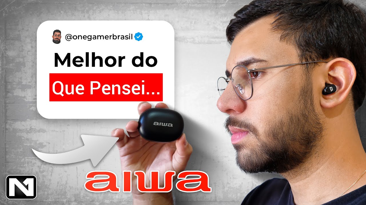 AIWA EB-03-B bluetooth: o melhor fone sem fio barato de 2025?